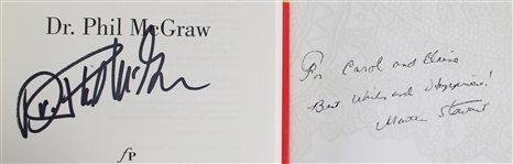 1990's-2000's Americana Signed Book Collection - Lot of 12 w/ Martha Stewart, Carrie Fisher, Leonard Nimoy, Larry King & More (JSA)