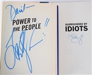 1990's-2000's Fox News Personalities Signed Hardcover Books - Lot of 11 w/ Oliver North, Karl Rove & More (JSA)