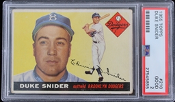 1955 Duke Snider Brooklyn Dodgers Topps #210 (Good 2)