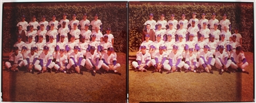 1962 Chicago Cubs 8x10 Photos and Negative Team Photos and Office Correspondence (Lot of 34)