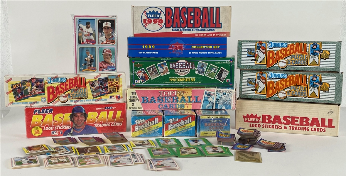 1980s-90s Trading Card Collection (Lot of 1,000s)