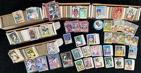 1970s-1980s MLB Trading Card Collection (Lot of 1,000s)