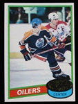 1980 Wayne Gretzky Oilers Topps #250 Trading Cards (EX Near Mint)