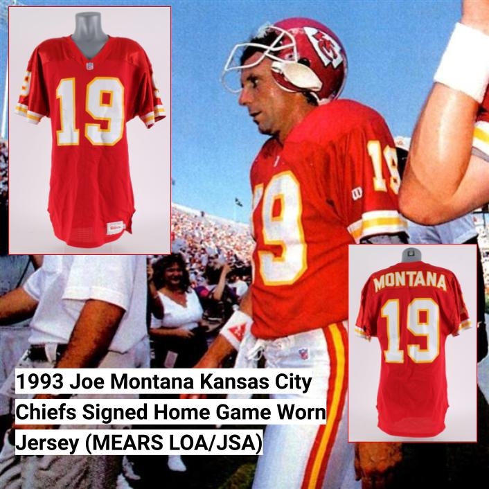 Joe montana signed chiefs jersey deals