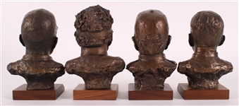 2000's Walter Payton Tiger Woods Dale Earnhardt Sr. & Jr. 7.5 Bust Collection - Lot of 4