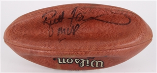 1995 Brett Favre Green Bay Packers Signed ONFL Tagliabue MVP Football (JSA)