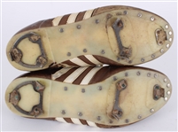 1986 Steve Garvey San Diego Padres Signed Adidas Game Worn Cleats (MEARS LOA/JSA)