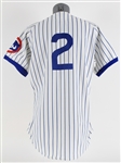1990 Vance Law Chicago Cubs Team Prepared Home Jersey (MEARS LOA)