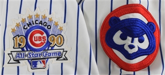 1990 Vance Law Chicago Cubs Team Prepared Home Jersey (MEARS LOA)