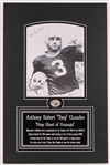 1990s Tony Canadeo Green Bay Packers Signed 13" x 20" Matted Photo Display (RoseArt COA)