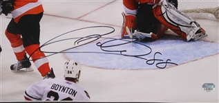 2010's Patrick Kane Corey Crawford Chicago Blackhawks Signed 28 x 28 Framed Photo Displays - Lot of 2 (JSA)