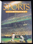 1954 Eddie Mathews Milwaukee Braves Signed Sports Illustrated Volume 1 Number 1 Hardcover Magazine (JSA)