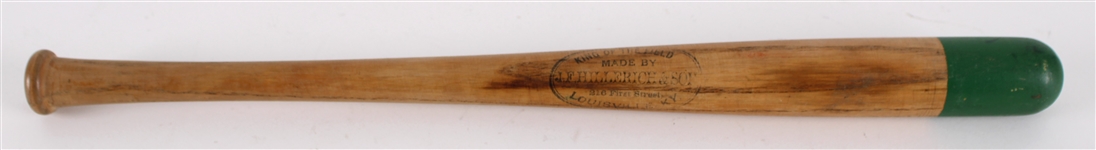 1896-97 High Grade Extremely Rare JF Hillerich & Son King Of The Field 14 Miniature Salesman Sample Baseball Bat