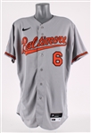 2023 Ryan Mountcastle Baltimore Orioles Signed Game Worn Road Jersey (MEARS LOA/JSA)