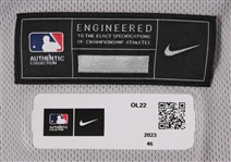 2023 Ryan Mountcastle Baltimore Orioles Signed Game Worn Road Jersey (MEARS LOA/JSA)