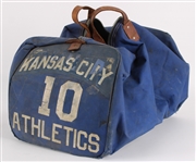 1954-60 Al Pilarcik Kansas City Athletics / Baltimore Orioles / Korean War Army Game Used Collection - Lot of 5 w/ Equipment Bag, Cleats & Baseballs (MEARS LOA)