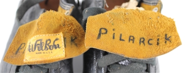 1954-60 Al Pilarcik Kansas City Athletics / Baltimore Orioles / Korean War Army Game Used Collection - Lot of 5 w/ Equipment Bag, Cleats & Baseballs (MEARS LOA)
