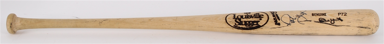 1990 Robin Yount Milwaukee Brewers Signed Louisville Slugger Professional Model Game Used Bat (MEARS A8/JSA)
