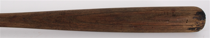 1934-40 Tony Chick Cuccinello Dodgers / Braves H&B Louisville Slugger Professional Model Game Used Bat (MEARS LOA)