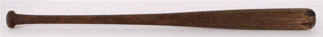 1934-40 Tony Chick Cuccinello Dodgers / Braves H&B Louisville Slugger Professional Model Game Used Bat (MEARS LOA)