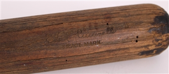 1934-40 Tony Chick Cuccinello Dodgers / Braves H&B Louisville Slugger Professional Model Game Used Bat (MEARS LOA)