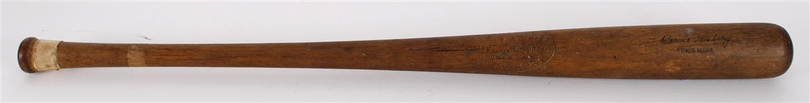1928-30 Bernie Friberg Philadelphia Phillies H&B Louisville Slugger Professional Model Game Used Bat (MEARS LOA)