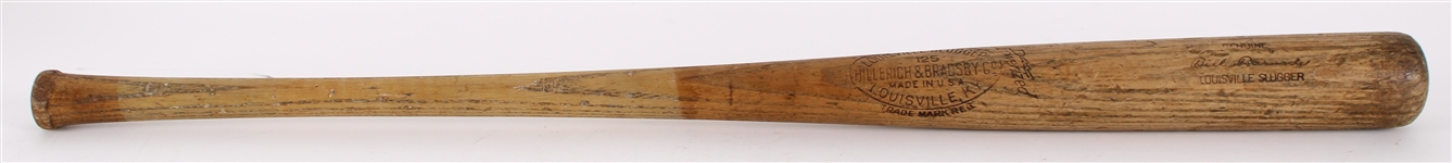 1938-43 Bill Barnacle Minor Leagues H&B Louisville Slugger Professional Model Game Used Bat (MEARS LOA)