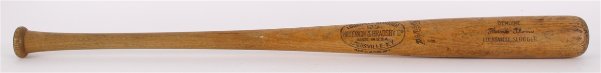 1950's Frank Thomas Pittsburgh Pirates H&B Louisville Slugger Professional Model Game Used Bat (MEARS LOA)