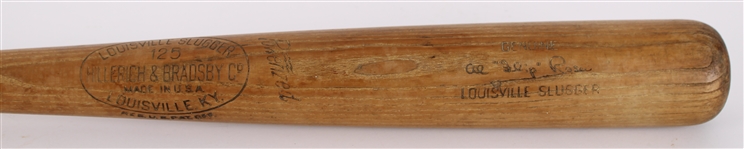 1950-56 Al Rosen Cleveland Indians H&B Louisville Slugger Professional Model Game Used Bat (MEARS LOA)
