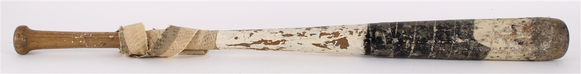 1950's-60's Painted Weighted On Deck Circle Bat (MEARS LOA)