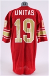 1985 Johnny Unitas Baltimore Stars USFL Presentation Jersey (MEARS LOA/Unitas Family LOA)