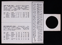 1963 Harry Watts Dennis Aust Tulsa Oilers Hey Kids! Pepsi Cola Baseball Trading Card Premium