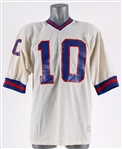 1982-83 Brad Ven Pelt New York Giants Game Worn Road Jersey (MEARS LOA)