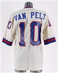 1982-83 Brad Ven Pelt New York Giants Game Worn Road Jersey (MEARS LOA)