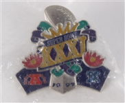 1997 Ray Nitschke Green Bay Packers Super Bowl XXXI Player Pin (Packer City Antiques Letter)
