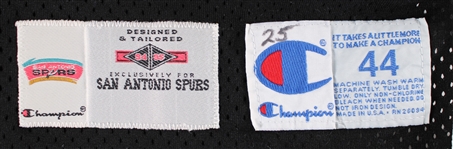 1994-95 Doc Rivers San Antonio Spurs Game Worn Road Jersey (MEARS A10)
