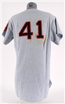 1966 Gary Kroll Houston Astros Game Worn Road Jersey (MEARS LOA)