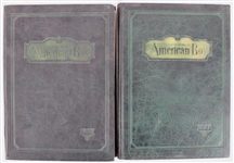 1937-38 The Youths Companion Combined With American Boy Hardcover Annuals - Lot of 2