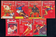 1920's-90's Football Publication Collection - Lot of 20 w/ Illustrated Football Annuals, Street & Smith Yearbooks, and More