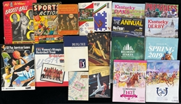 1950-2019 Horse Racing Olympics Publication Collection - Lot of 23
