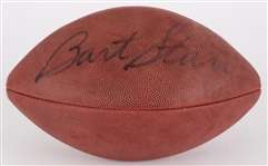 1992 Bart Starr Green Bay Packers Signed ONFL Tagliabue Super Bowl XXVII Football (JSA)