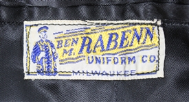 1953-65 Milwaukee Braves Milwaukee County Stadium Game Worn #250 Usher's Jacket (MEARS LOA)