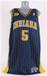 2000 Jalen Rose Indiana Pacers NBA Finals Road Jersey (MEARS A5)