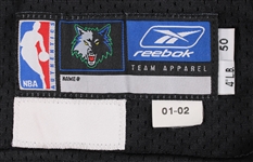 2001-02 Kevin Garnett Minnesota Timberwolves Alternate Jersey (MEARS A5)