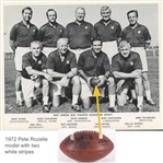 1972 Ray Nitschke Final Season Green Bay Packers Game Used ONFL Rozelle E Code Football (MEARS LOA) *Ray Nitschke Estate*