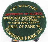 1980's Ray Nitschke Estate Green Bay Packers Custom Footstool (MEARS LOA)