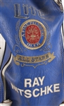 1980's Ray Nitschke Estate Green Bay Packers Miller Lite Golf Bag w/ 6 Irons & A Pair of Cleats (MEARS LOA)