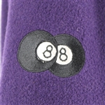 2000's Kareem Abdul Jabbar Personally Worn Purple Fleece Jacket Gifted by Actor Jack Nicholson (MEARS LOA/Kareem Letter) 