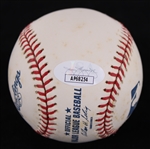 2000's Reggie Jackson New York Yankees Signed OML Selig Baseball *JSA*