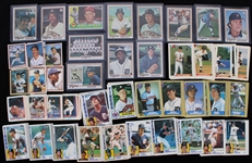 1978-92 Detroit Tigers Baseball Trading Card Collection - Lot of 270